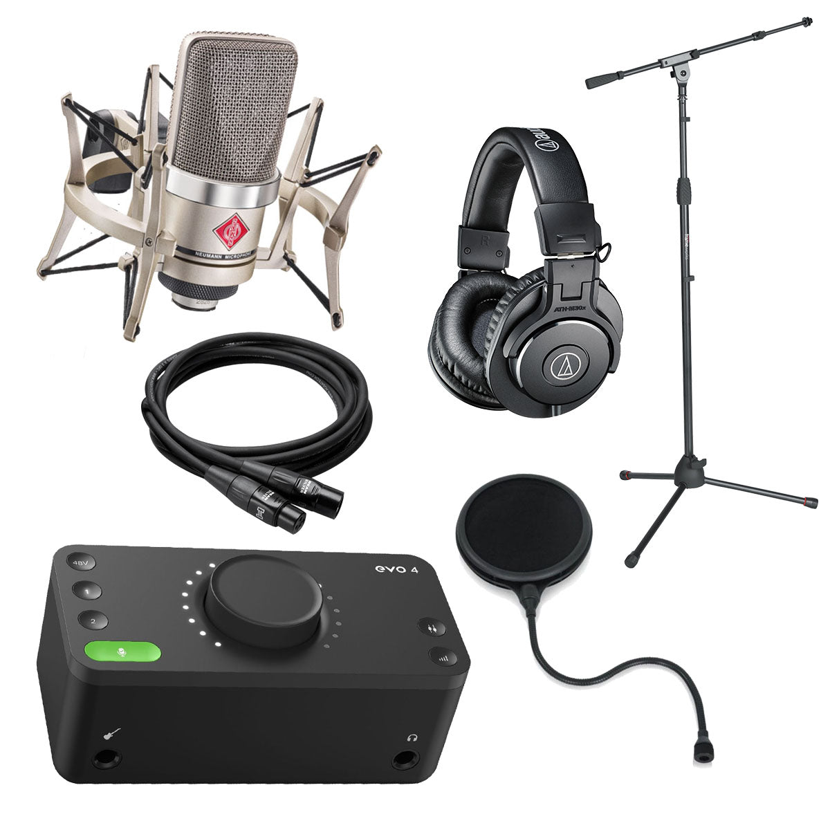 Neumann TLM 102 Studio Set with EA 4 Shockmount STUDIO ESSENTIALS