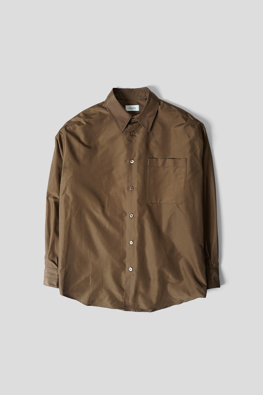 LEMAIRE - BROWN CASUAL SHIRT – LE LABO STORE