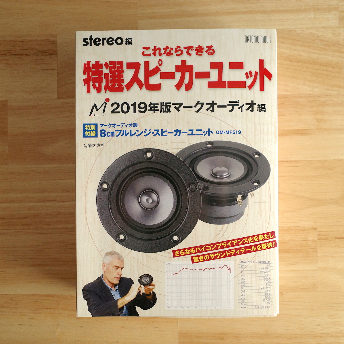 8cmマークオーディオのユニット「OM-MF519」を手に入れました。 - LIFE