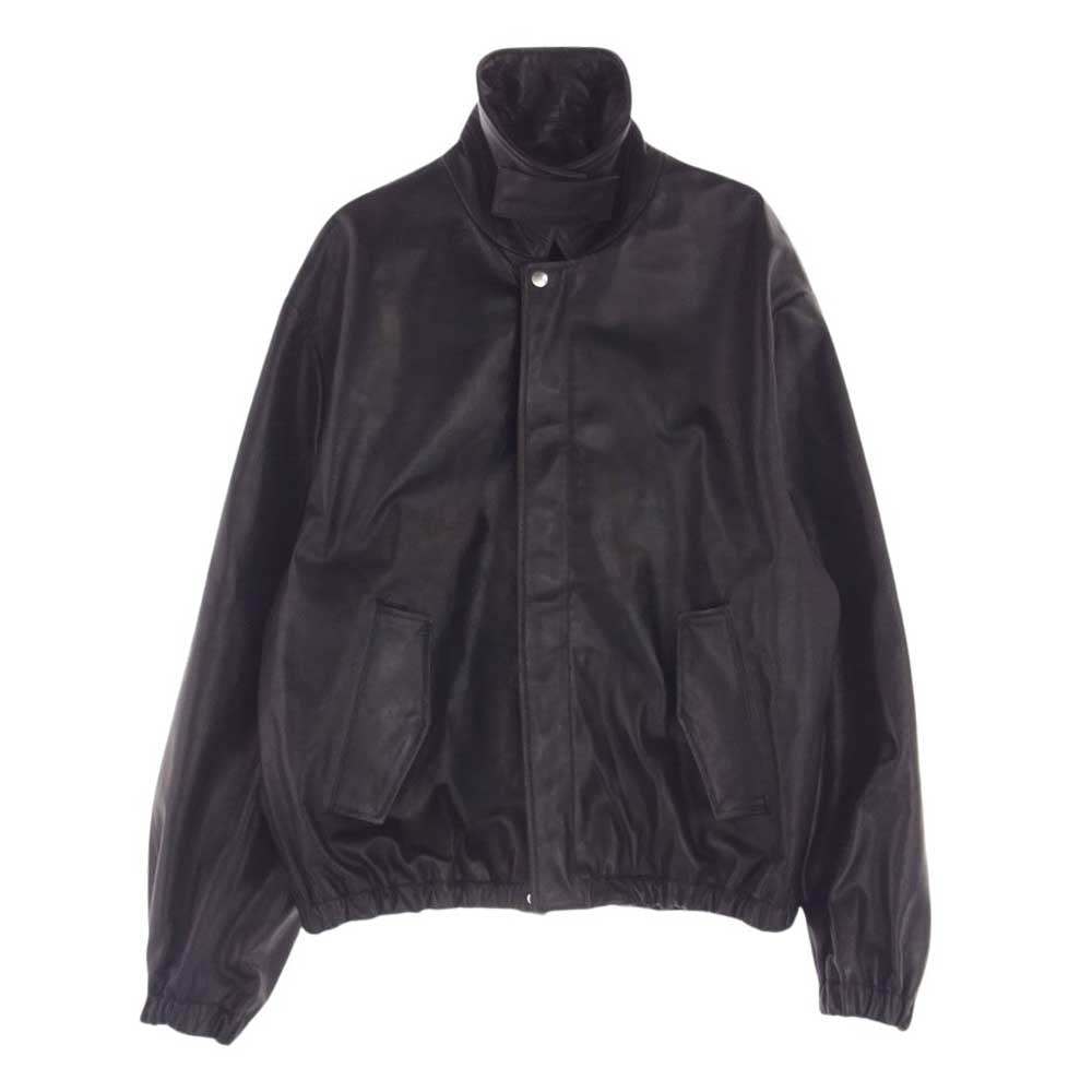 シュタイン 24SS ST.767 LEATHER ZIP BLOUSON ゴートレザー ジップ