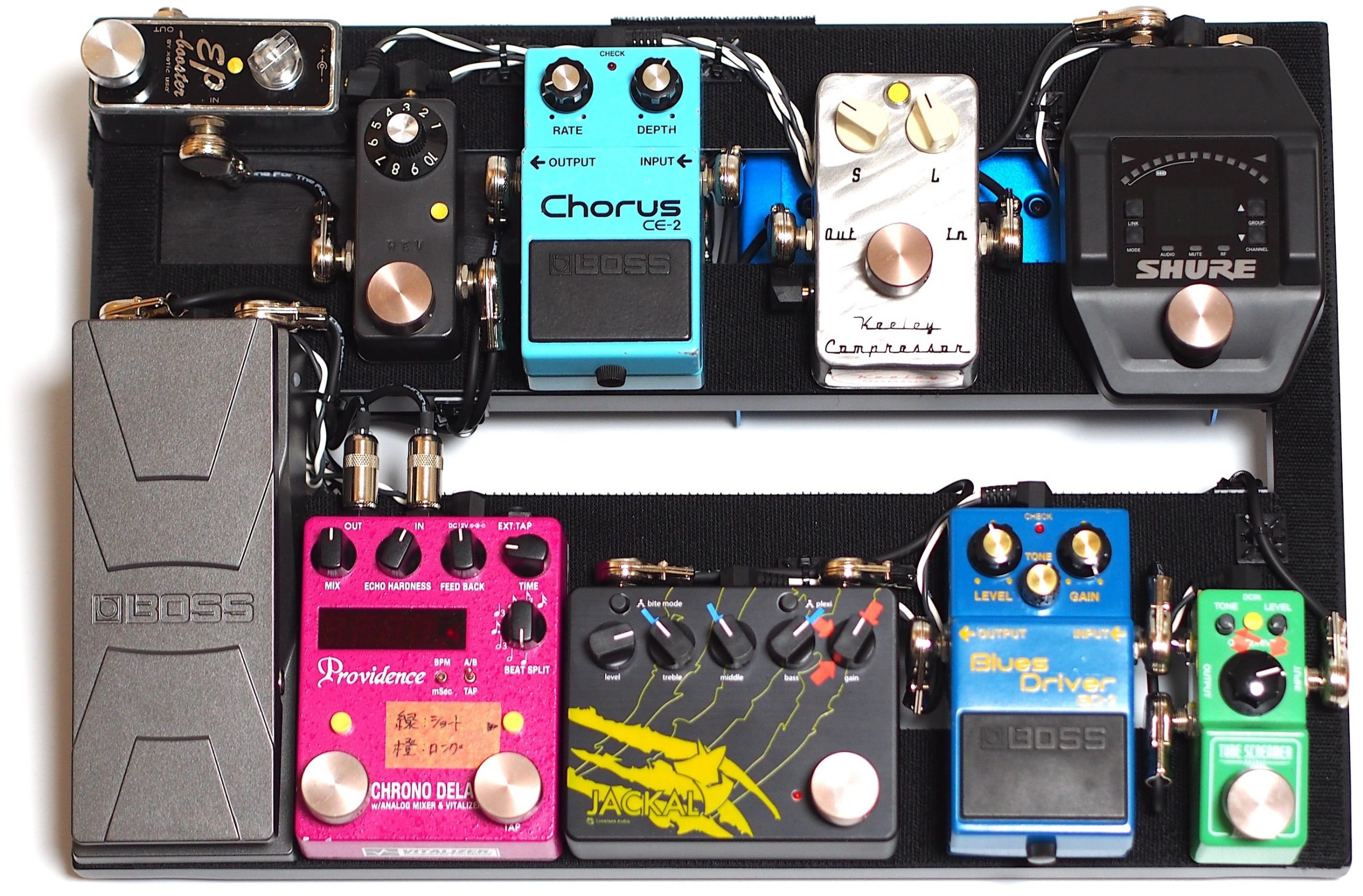 最近の製作例、入換編 – pedaltrain / classic JR – | ギターのレシピ