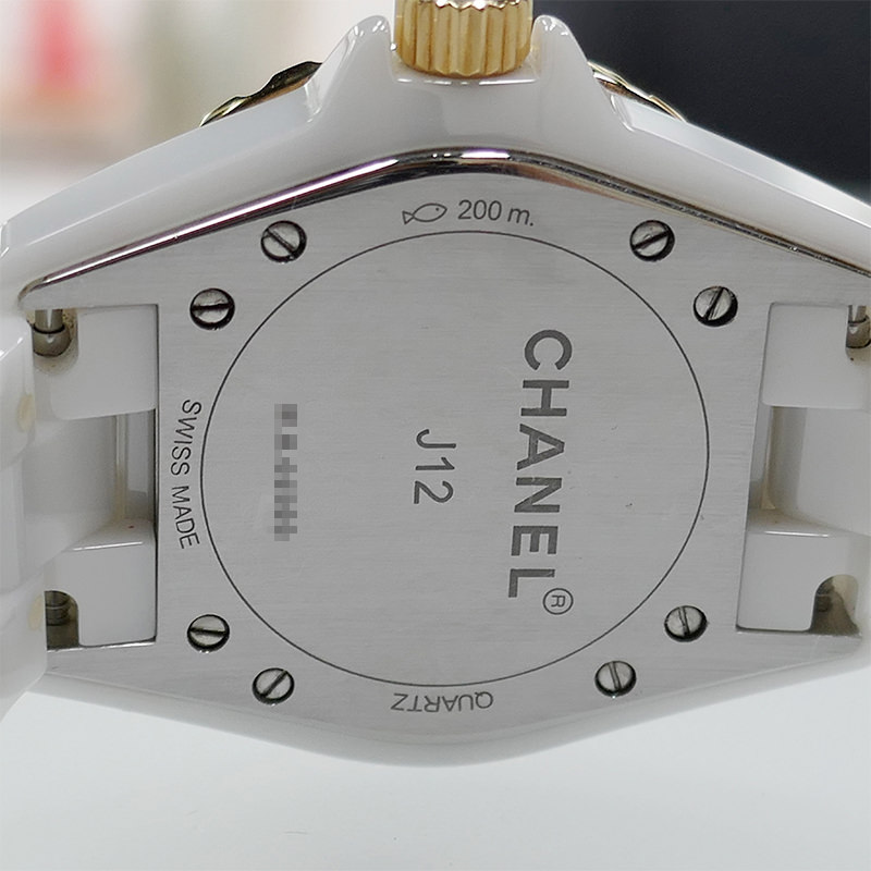 シャネル J12 H2181 ホワイトセラミック 33ミリ 11Pダイヤモンド