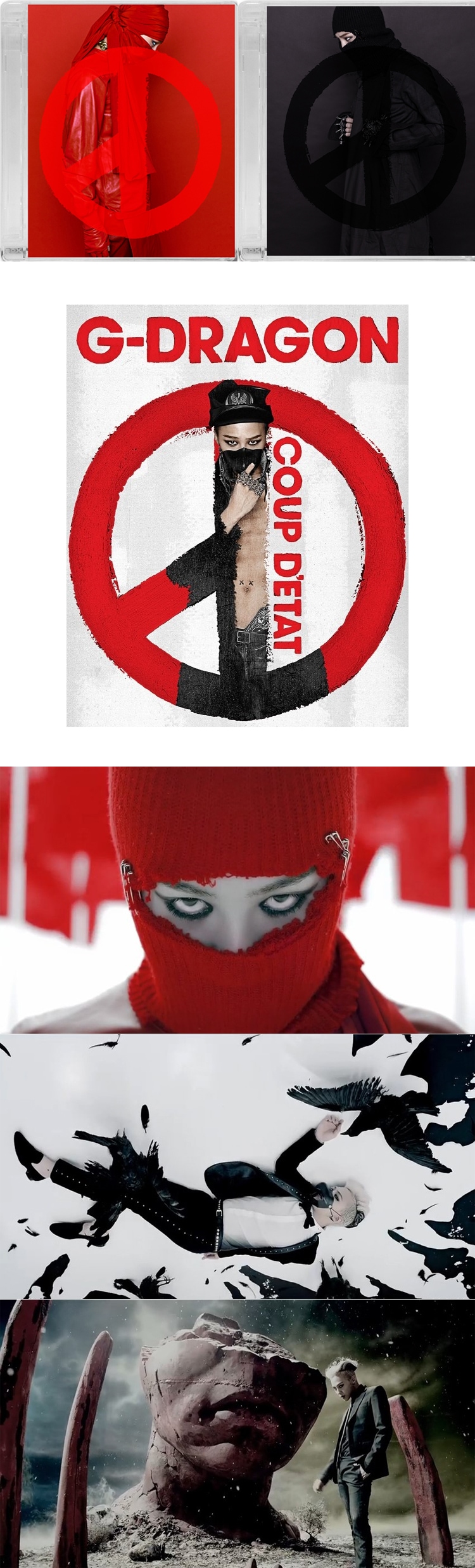 G-dragon 2nd solo ALBUM/COUP D`ETAT[CD + Booklet + First Limited
