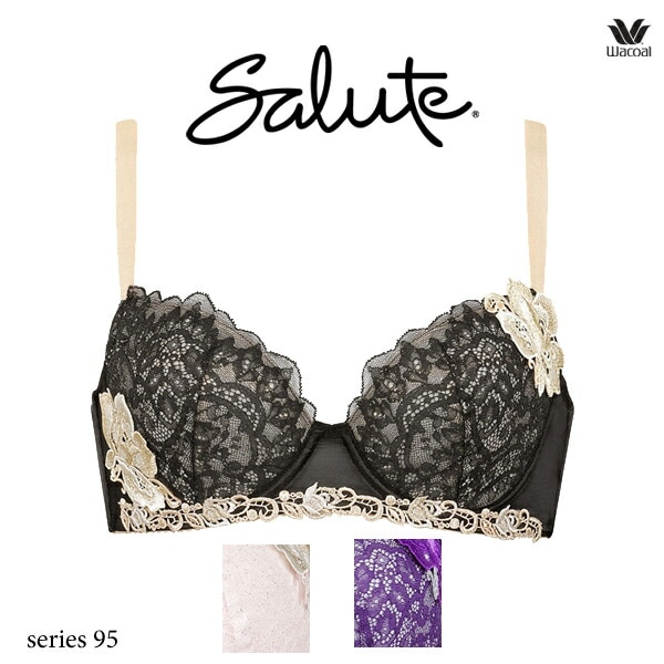 ワコール サルート 95G ブラジャー BTJ795 3/4カップワイヤー 女優Bra
