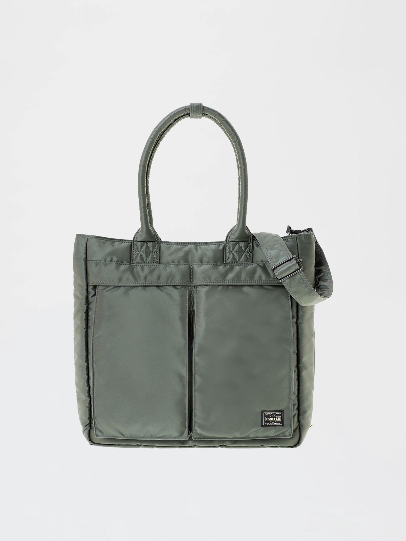 New Tanker 2Way Carrying Tote Bag, Sage Green – Goods