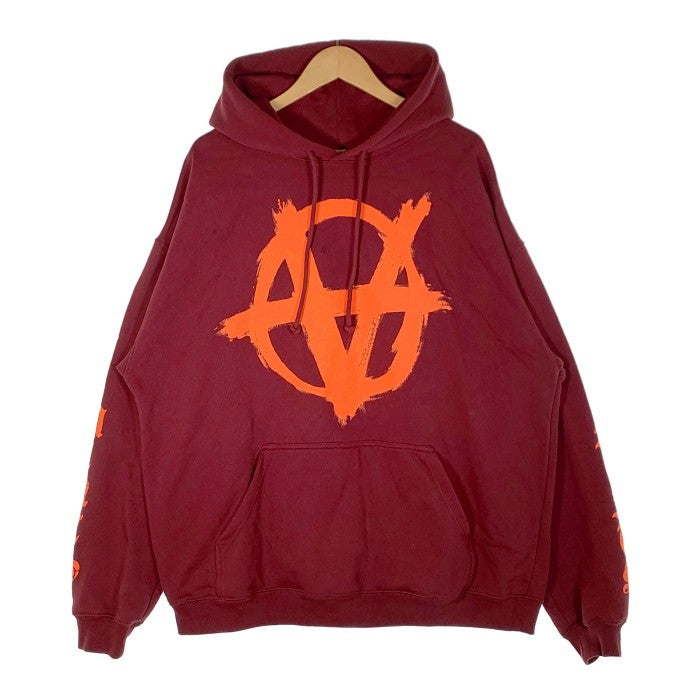 VETEMENTS ヴェトモン 21AW ダブルアナーキープリント プルオーバー