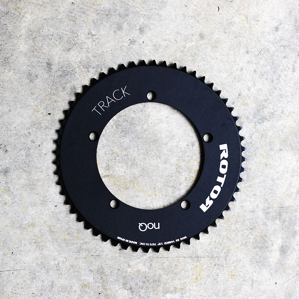 ピスト、トラックバイクに！Rotorのチェーンリング、NoQ For Track