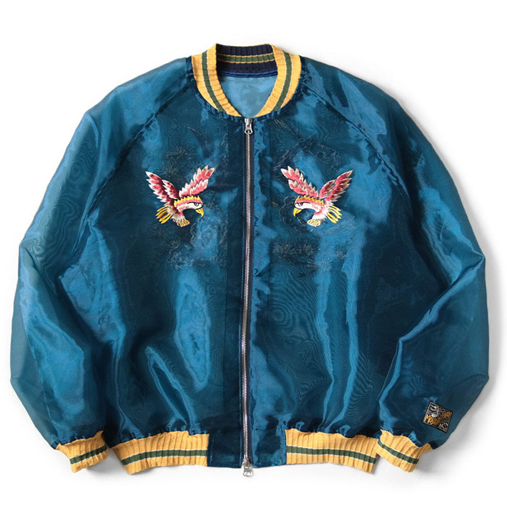 Kapital | Sheer Pearl Souvenir Jacket (Eagle) 'Dark-Blue
