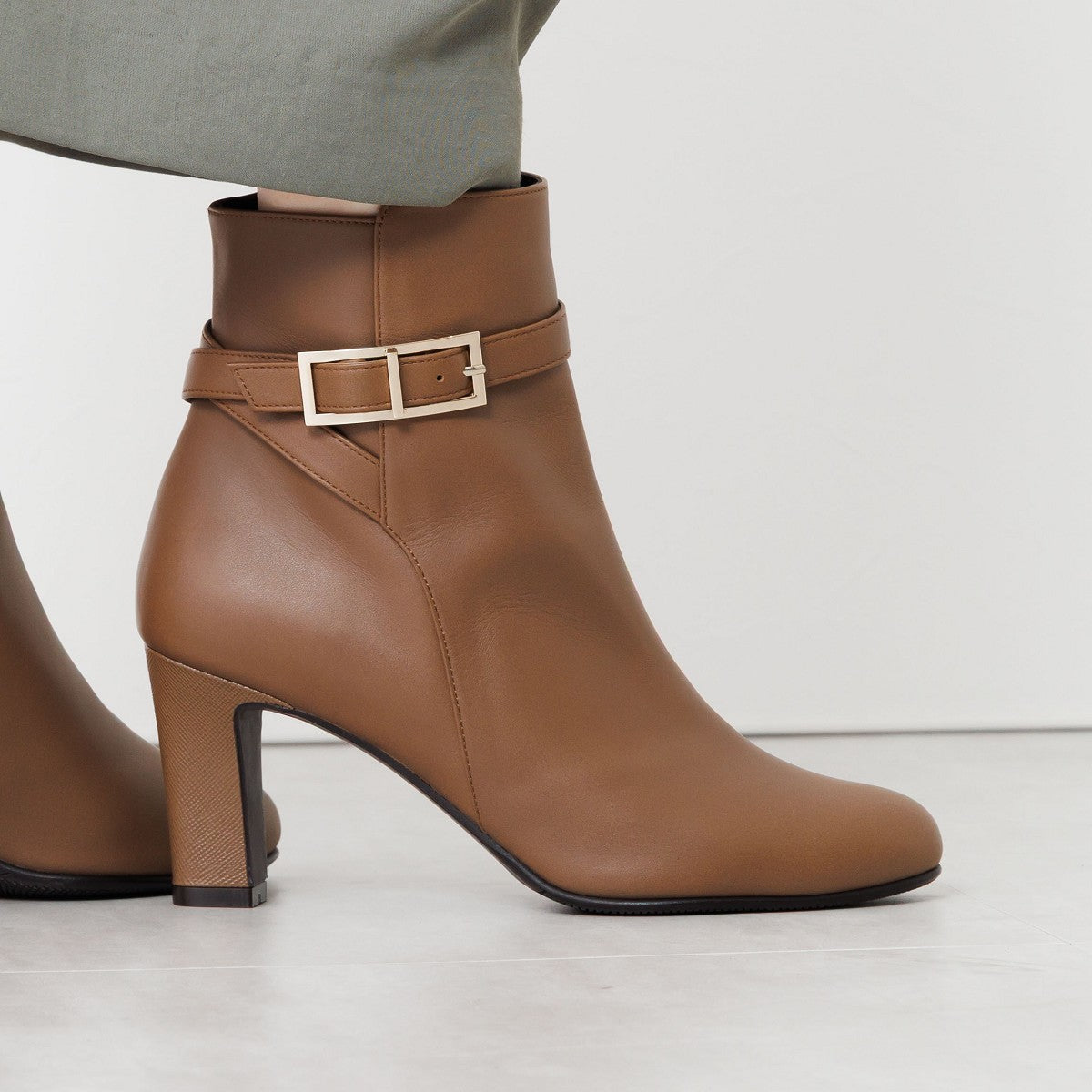SALE】サイドバックルヒールブーツ/651410