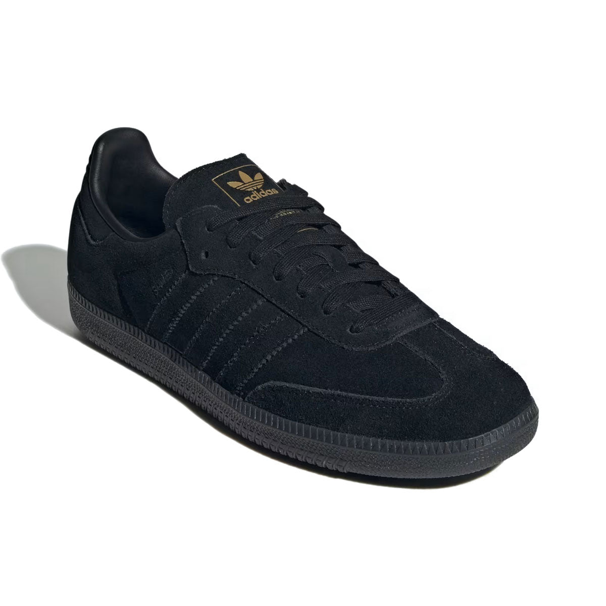 adidas - SAMBA OG Core Black/Grey Three/Gold Metallic 【JR0887