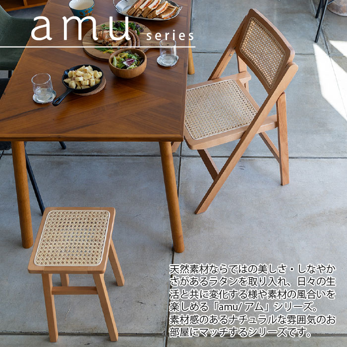 折りたたみチェア ラタンチェア フォールディングチェア ラタン チェア