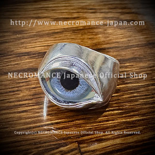 ネクロマンス NECROMANCE【数量限定】【シルバーNEW義眼リング Silver