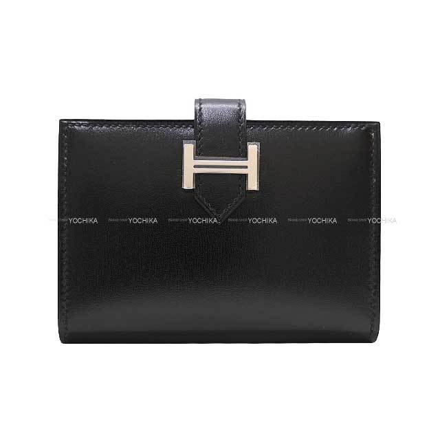 渋谷並木橋店】HERMES エルメス カードケース ベアン カードケース 黒