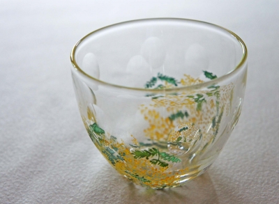 金津沙矢香展」：展示作品紹介⑦ 百花景シリーズ（うつわ
