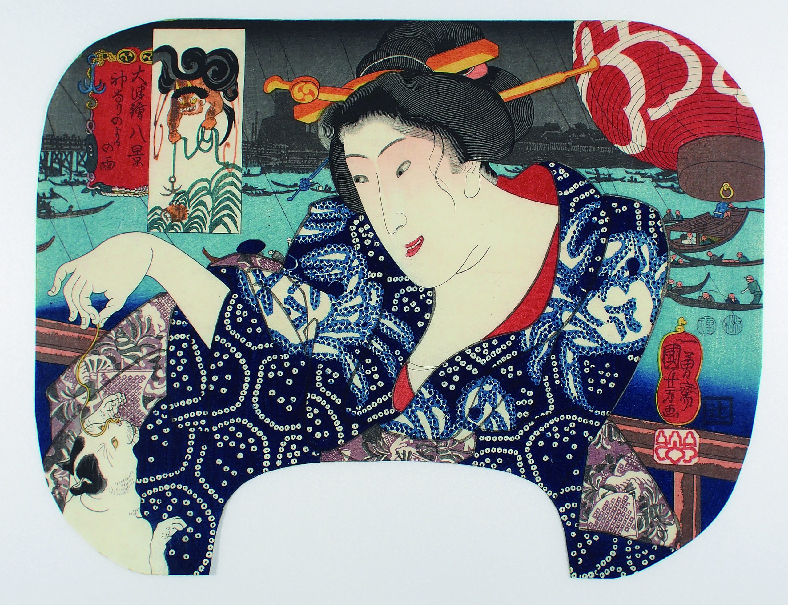 猫の手を借りてチラ見せ？浮世絵美人と猫の深～い関係【江戸にゃんこ