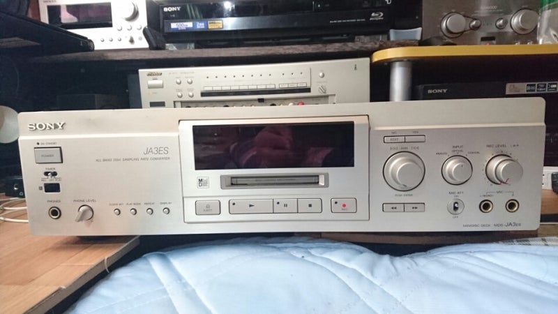 SONY MDS-JA3ESジャンクの音飛び修理 | K'S MY FAVORITE GADGETS