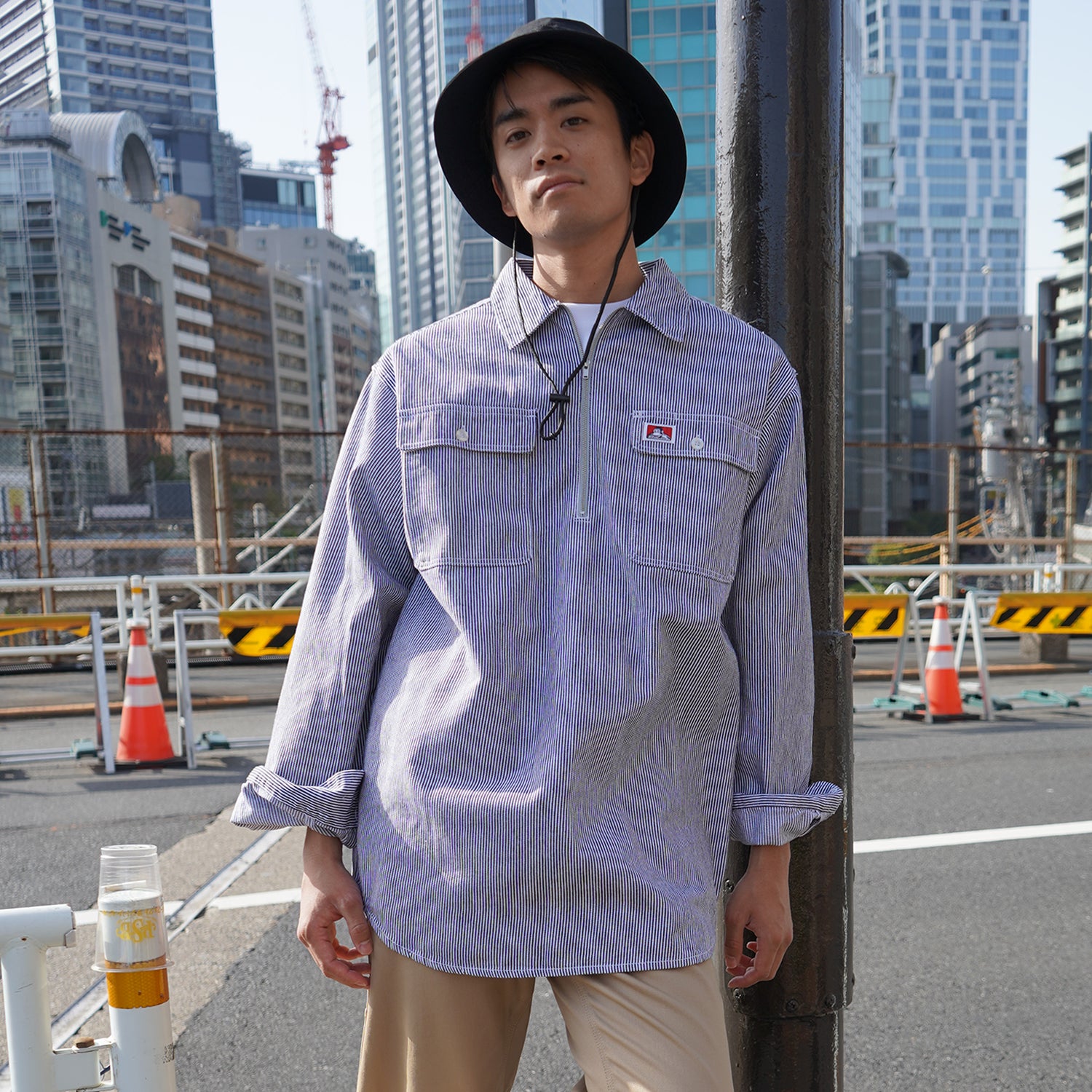 USA HEAVY WEIGHT HALF ZIP SHIRTS – ベンデイビス公式通販サイト