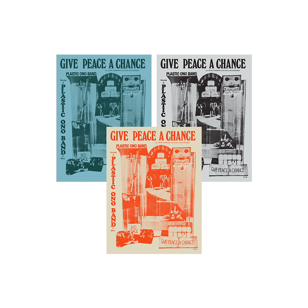 Give Peace a Chance Litho - John Lennon Official Store