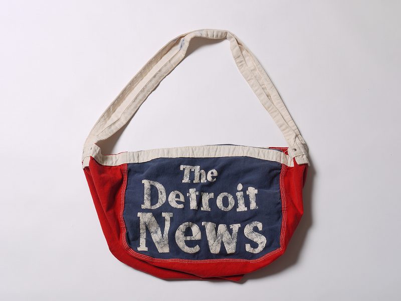 商品紹介 » “The Detroit News” NEWSPAPER BAG - Suntrap, Vintage