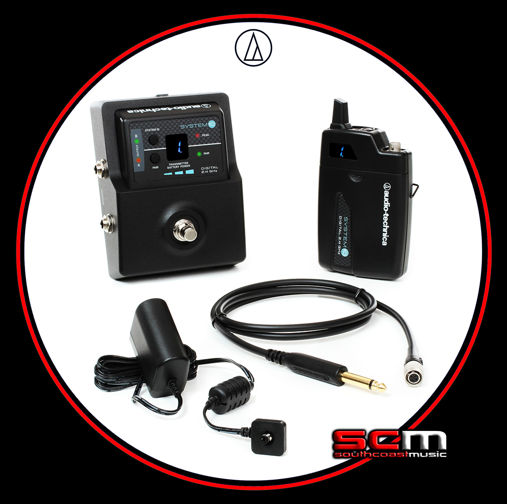 Audio-Technica Wireless Guitar System AT-ATW-1501 System 10