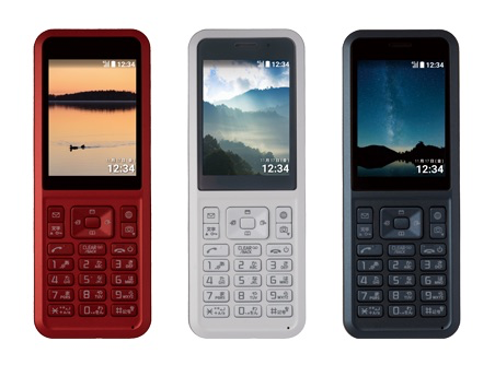 ソフトバンク、プリペイド向けにストレートケータイ「Simply」発売