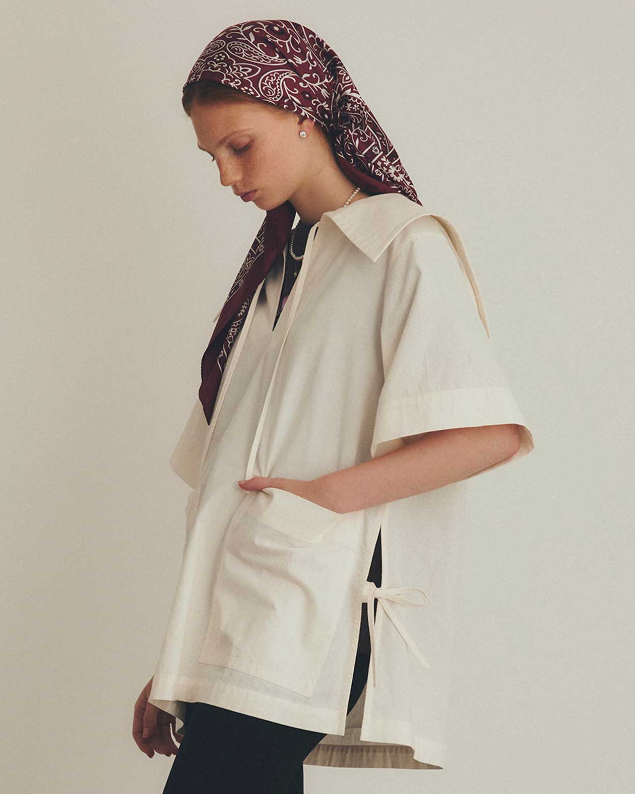 SAILOR COLLAR BLOUSE – Shinzone