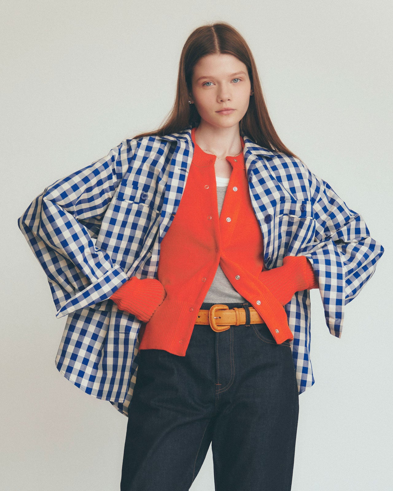 GINGHAM CHECK SHIRT – Shinzone