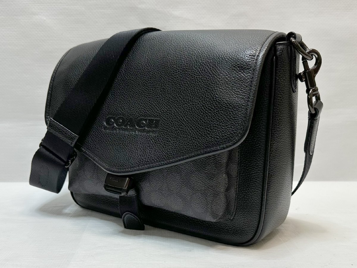 COACH コーチ チャーター メッセンジャーバッグ シグネチャー