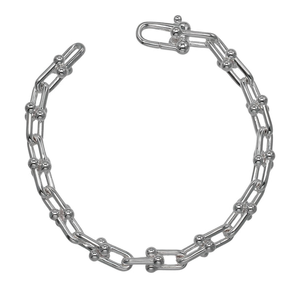 TIFFANY&Co.】ティファニー ハードウェア スモールリンク ブレスレット