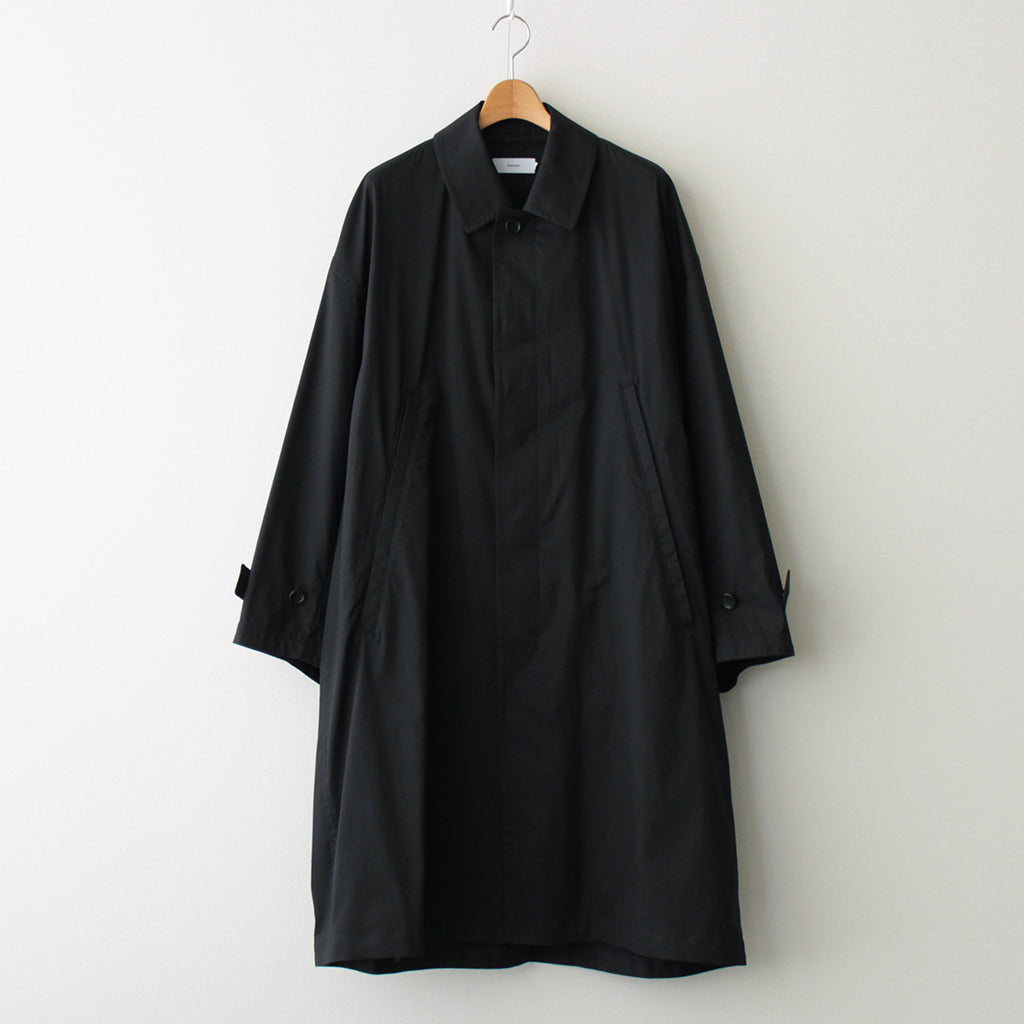 Solotex Twill Oversized Coat #BLACK [GU243-10328B] – ciacura