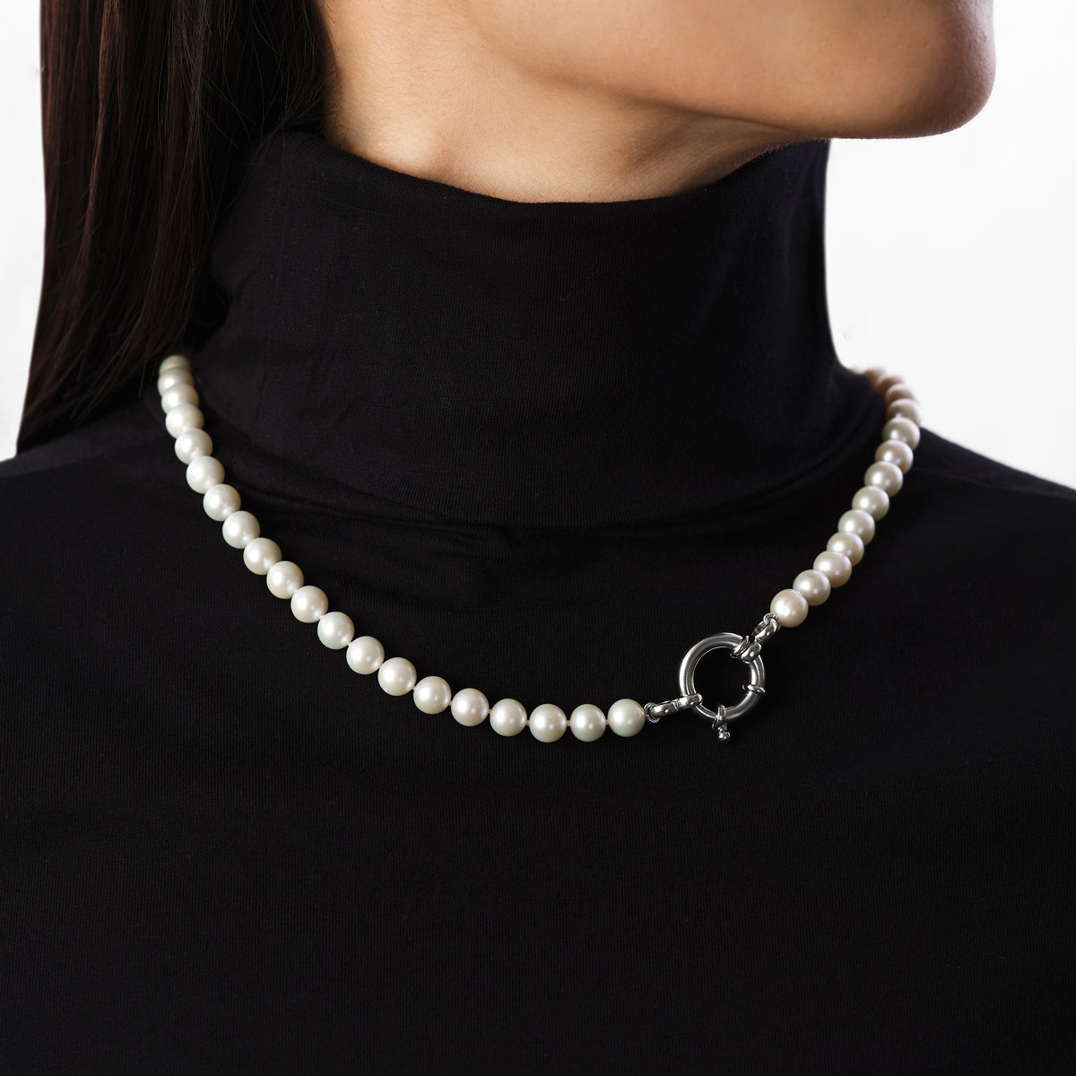 V6 × Bijou Timeless パール ネックレス K10 本真珠 V6 Timeless