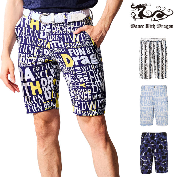 Dance With Dragon ダンスウィズドラゴン メンズ ロゴパターンプリント