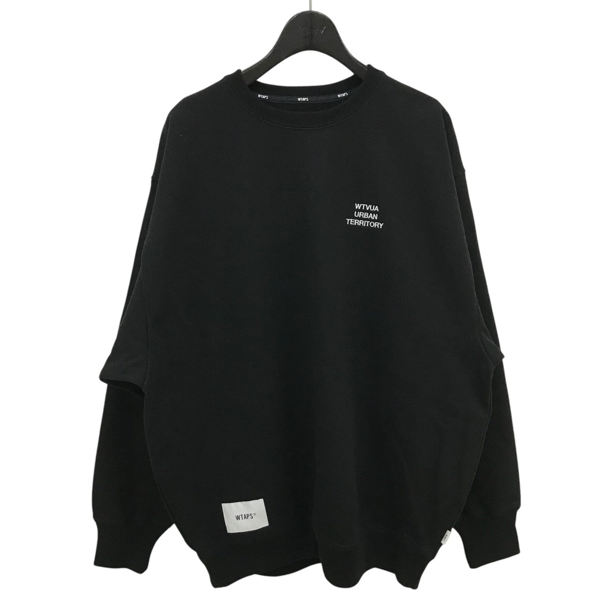 WTAPS(ダブルタップス) 25SS「WUT SWEATER COTTON」刺繍スウェット