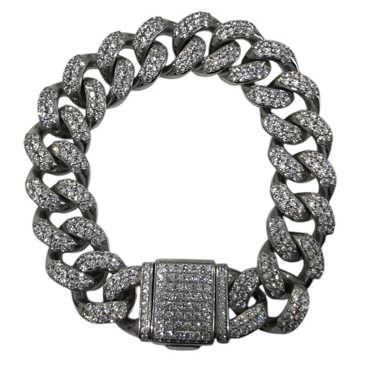 AVALANCHE(アバランチ) マイアミチェーンブレスレット シルバー