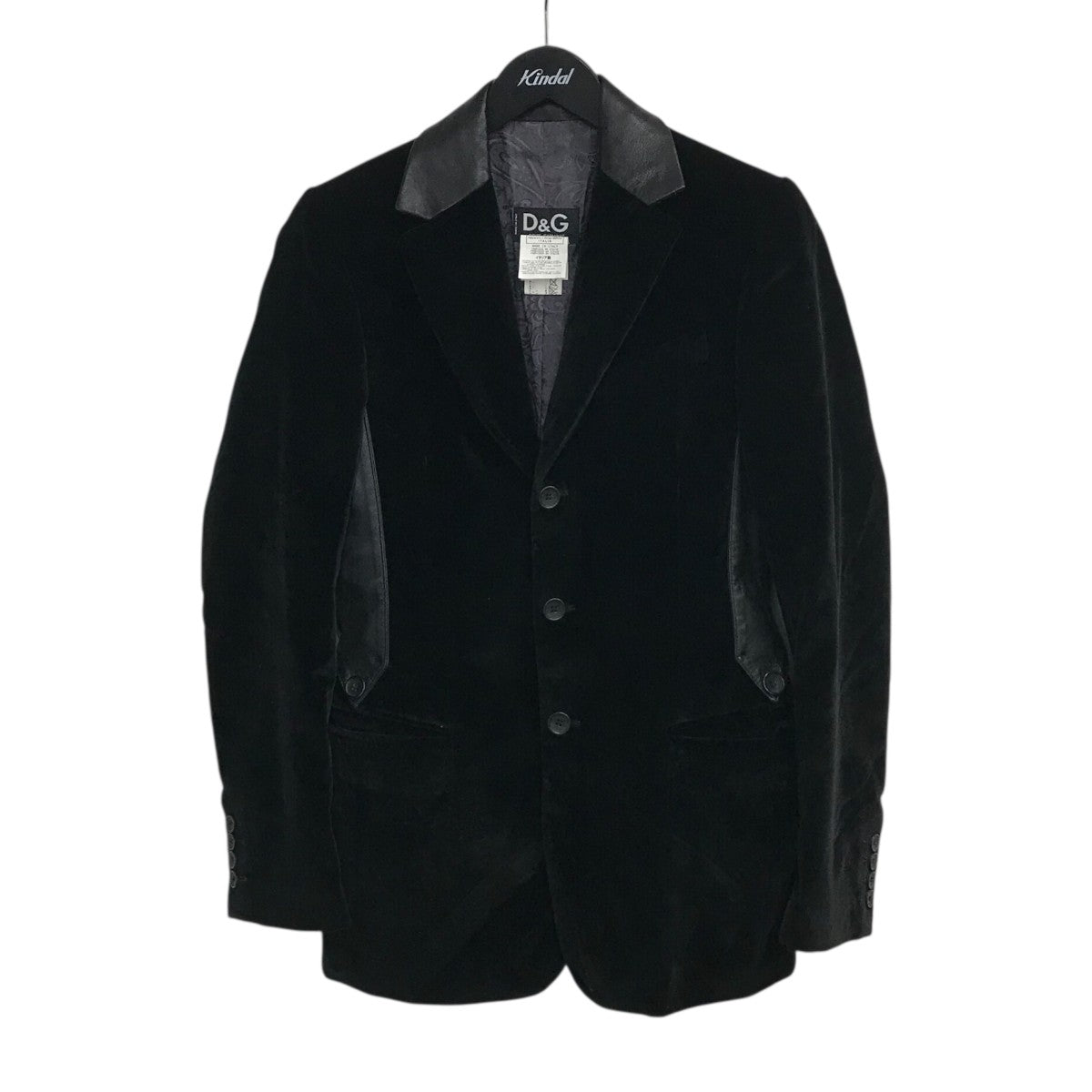 DOLCE ＆ GABBANA(ドルチェアンドガッバーナ) レザーコンビベロア