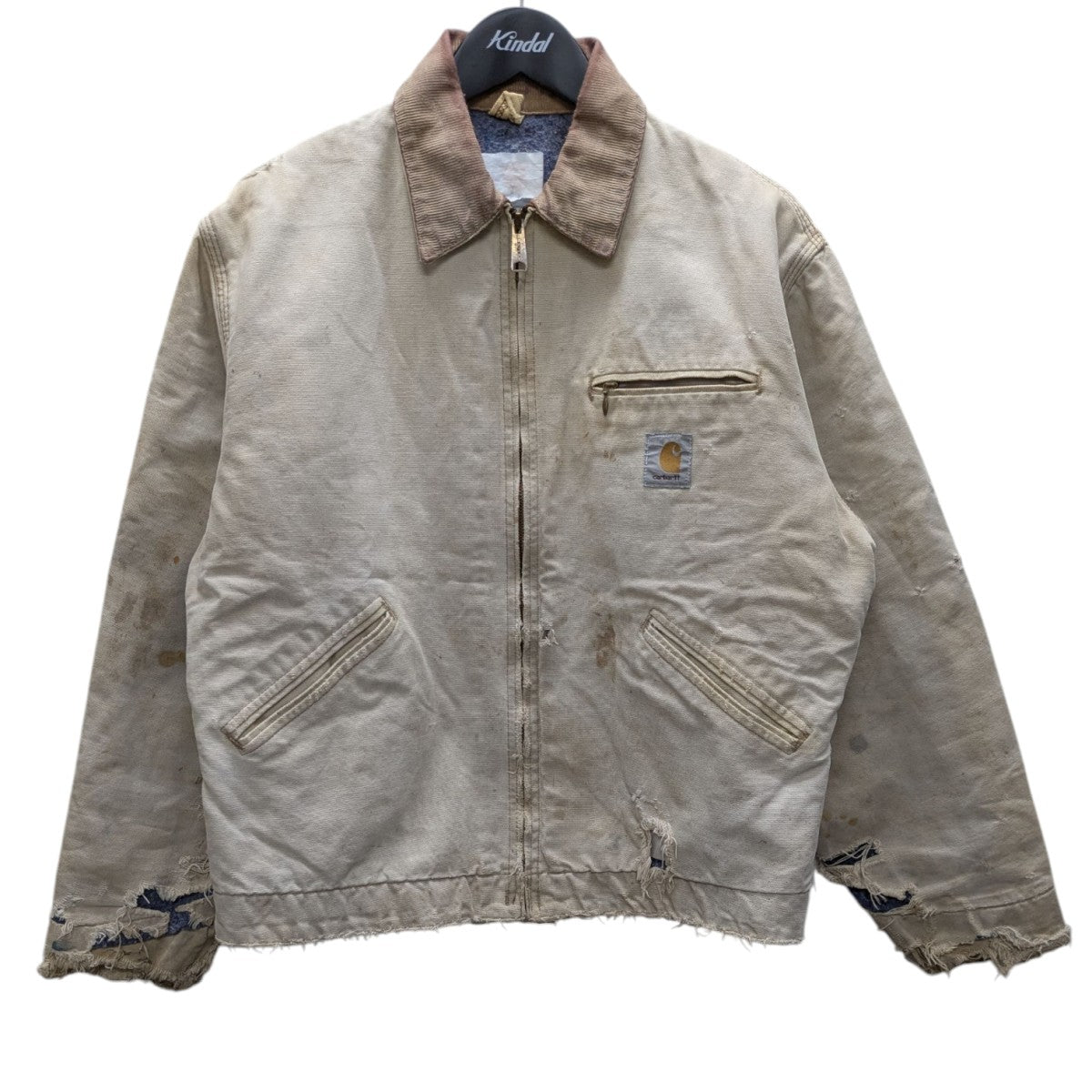 CarHartt(カーハート) 90Sデトロイトジャケット ベージュ サイズ