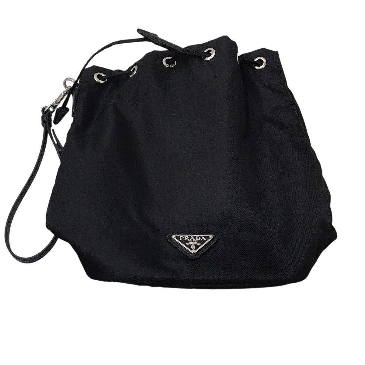 PRADA(プラダ) Re-Nylon ポーチ巾着1NS369 1NS369 ブラック｜【公式