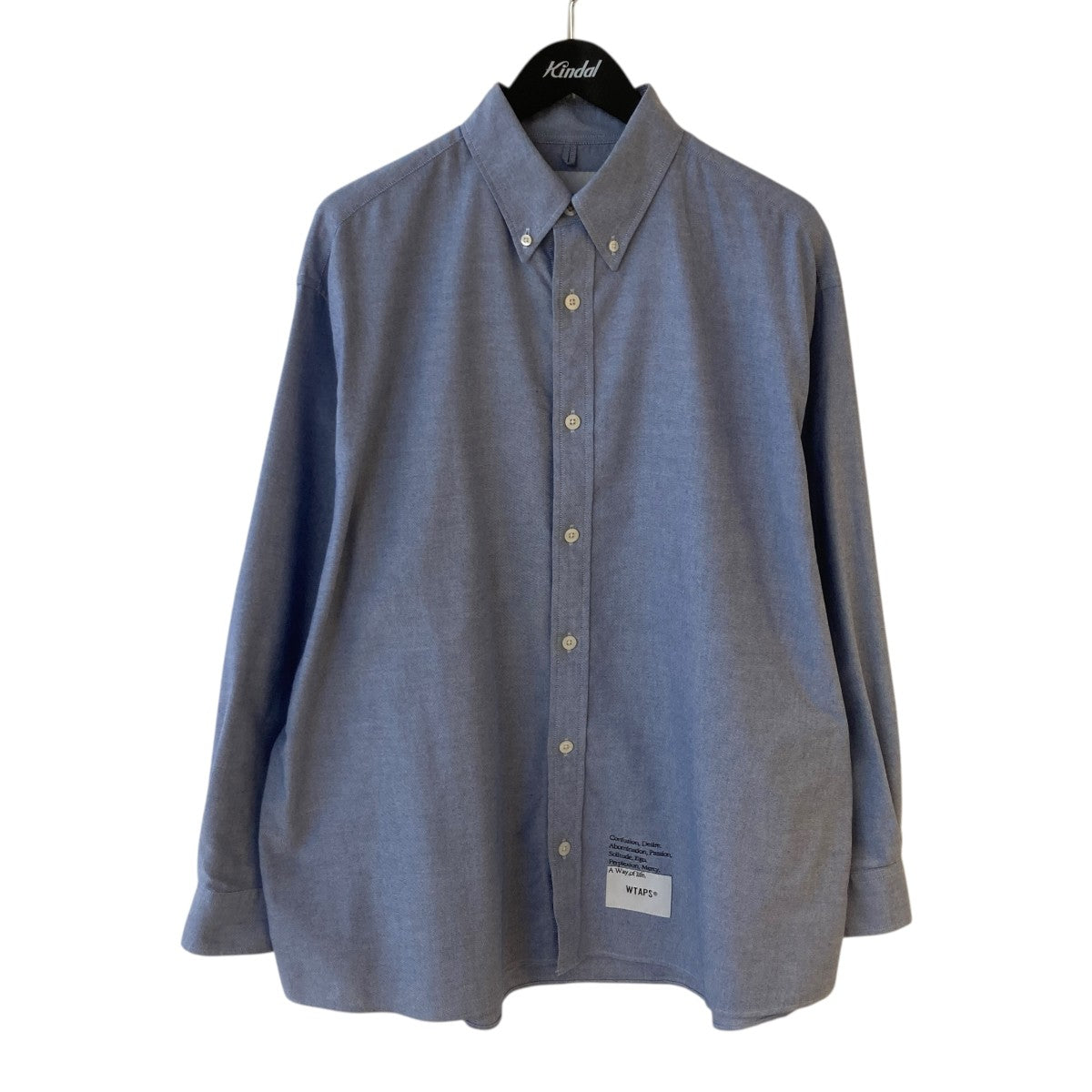WTAPS(ダブルタップス) BD／LS／CTPL．OXFORD．シャツ231GWDT-SHM01