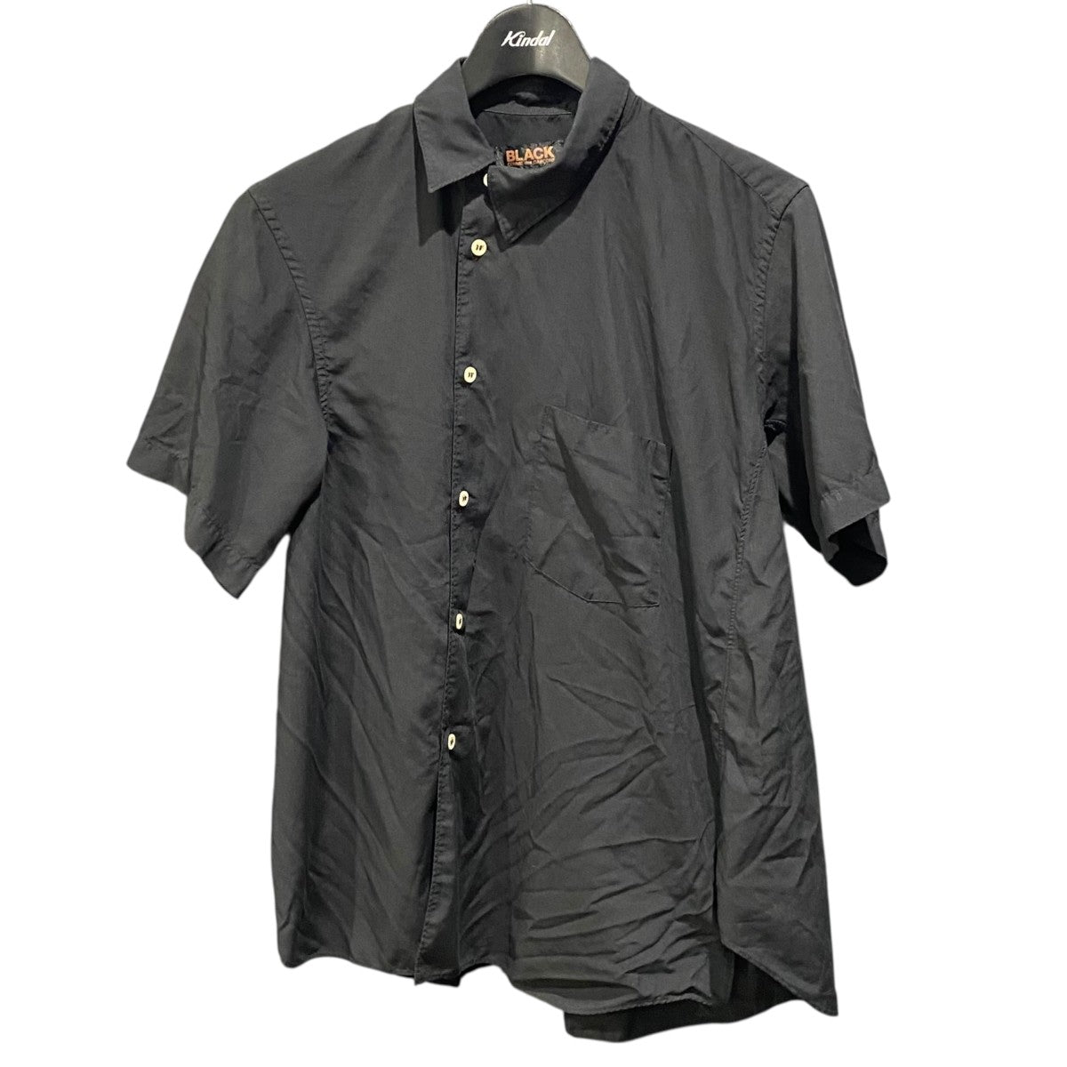 BLACK COMME des GARCONS(ブラックコムデギャルソン) 縮絨 ねじれ半袖