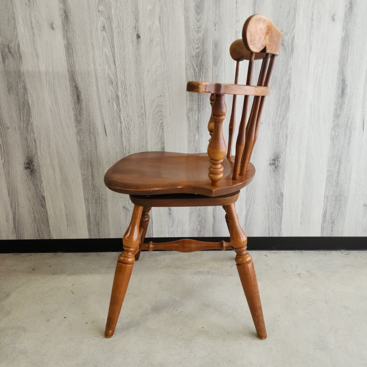 回転式ウィンザーチェア Ethan Allen イーセン・アーレン ウッドチェア