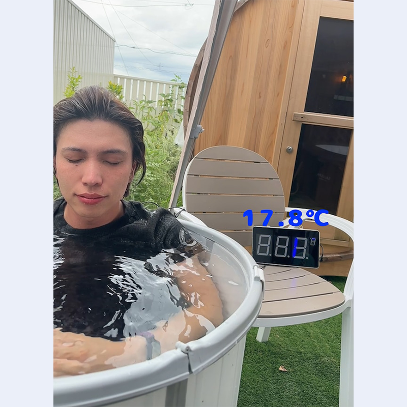 一人用コンパクト水風呂キット！ZR-250型（推奨水温15℃） – GENKI LABO