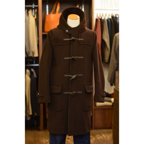 INVERTERE ダッフルコート JOSHUA ELLIS社生地（BROWN） – SLOWJAM