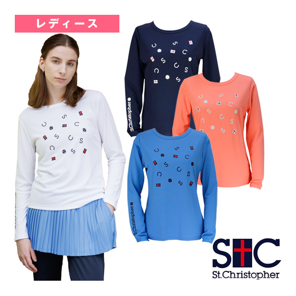 セントクリストファー ウェア（レディース） ]STCロングスリーブシャツ