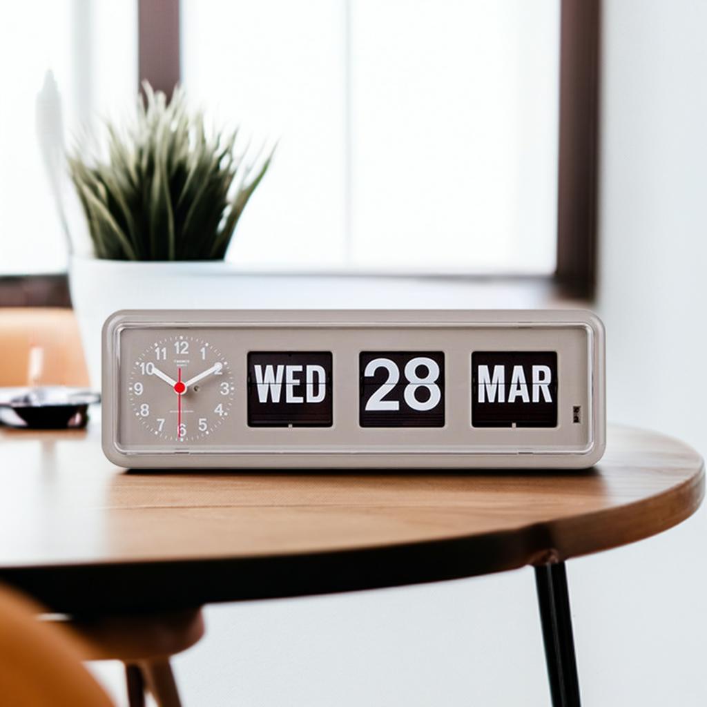 トゥエンコ パタパタ時計 フリップクロック パーペチュアルカレンダー