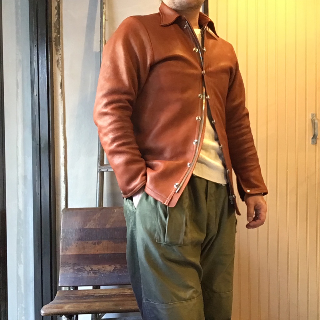 別注 Far Eastern Enthusiast “C.M.M.LEATHER SHIRTS” | SIGNAL GARMENTS