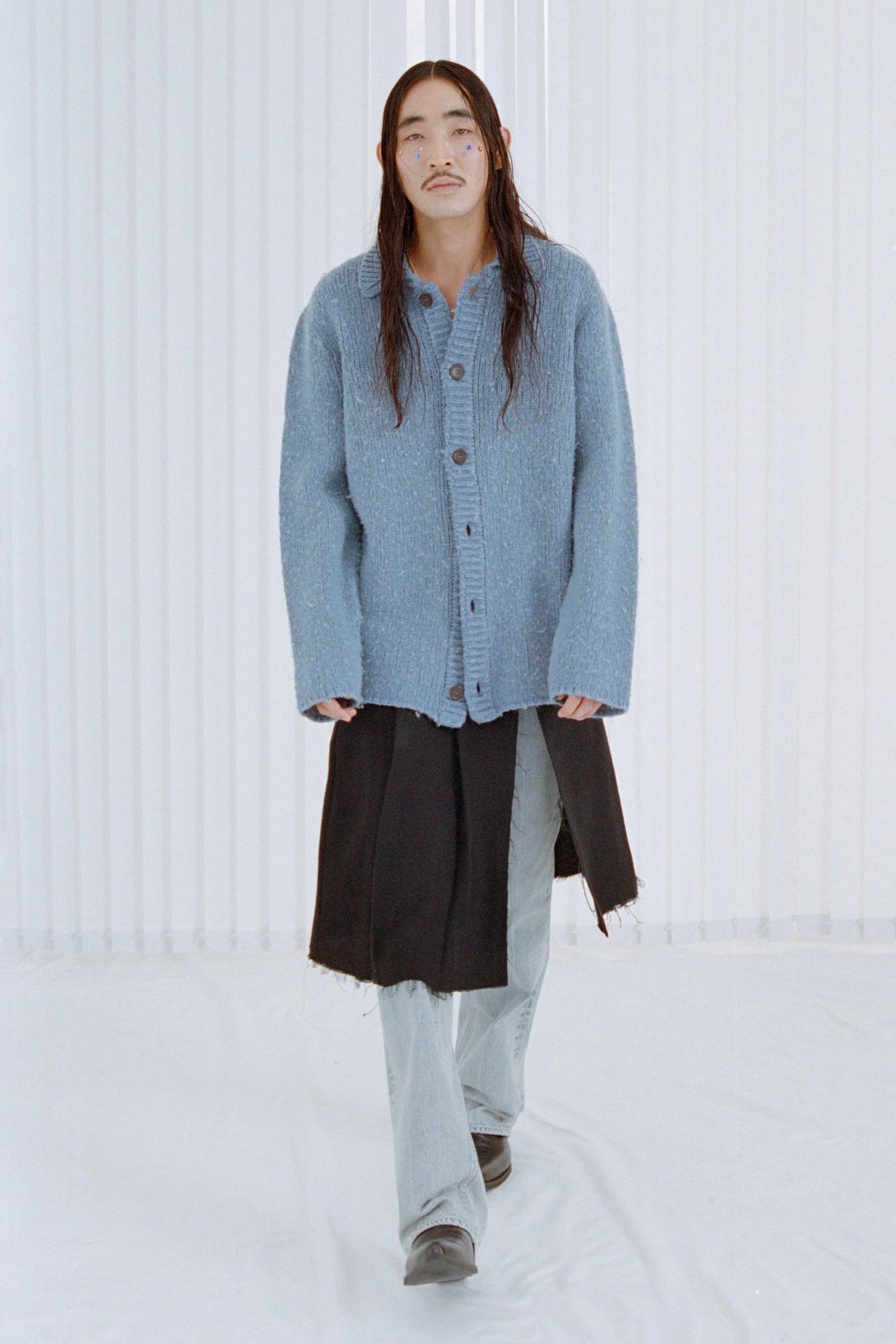 OUR LEGACY 「BIG CARDIGAN FUNKY BLUE ACRYIC」 – SISTER