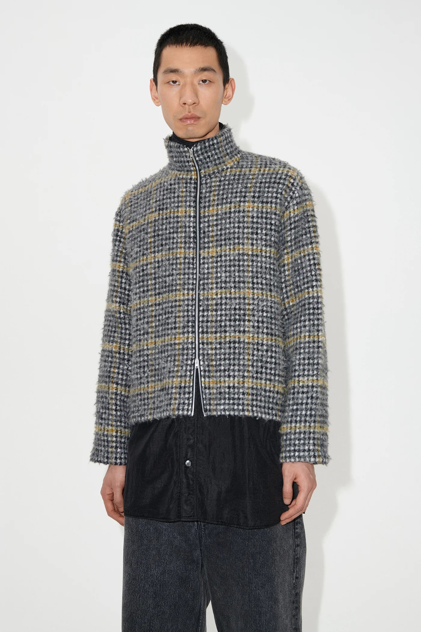 OUR LEGACY 「SHRUNKEN FULLZIP POLO PRENZLAUER HOUNDSTOOTH」 – SISTER