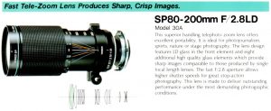 Tamron Adaptall-2 SP 80-200mm f2.8 LD (30A) – The Manual Photographer