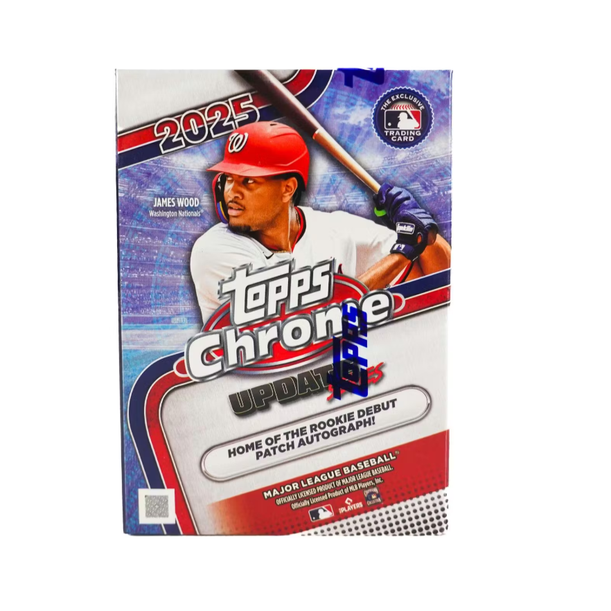 2025 Topps Chrome Update Series Baseball Blaster Box – The Awesome