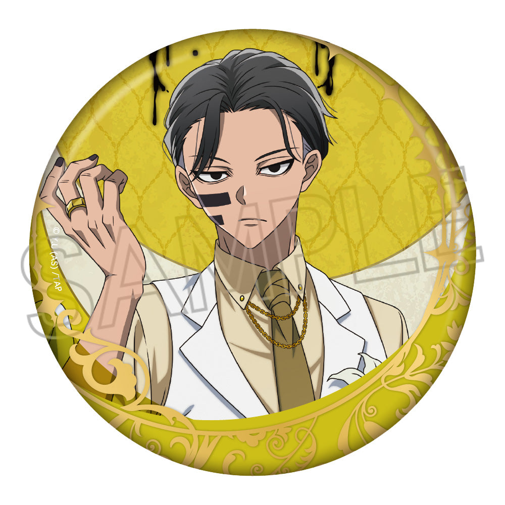 天使と悪魔 箔押し缶バッジ 無陀野無人｜TVアニメ『桃源暗鬼』公式